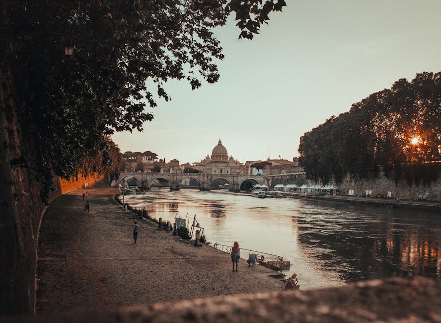 Les meilleurs arancini et versions romaines 11 ponte santangelo at dusk with st peters