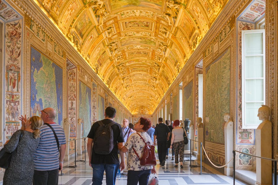 vatican museums gallery corridor