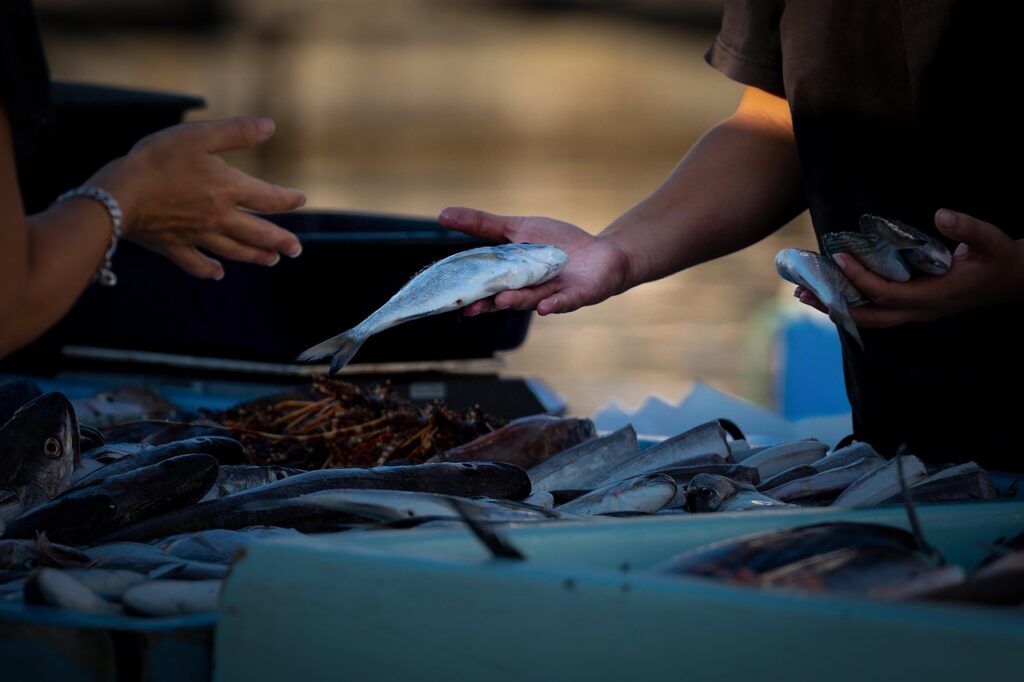 Les marchés alimentaires incontournables de Rome 10 rome testaccio fresh fish market counter