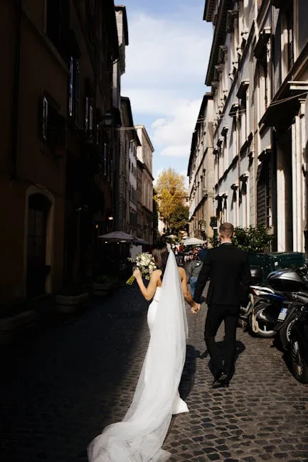 cobblestone street rome