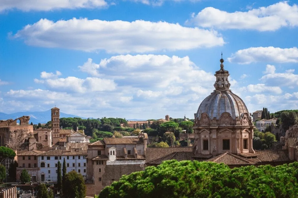 vatican dome view