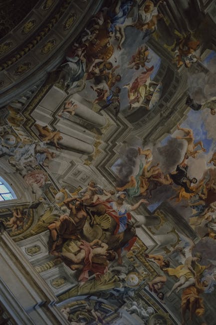 sistine chapel interior ceiling fresco detail