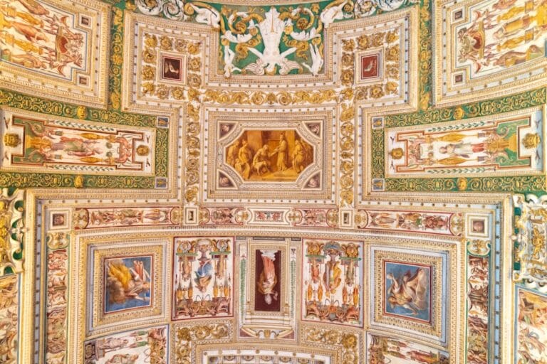 st peters basilica golden mosaic apse detail