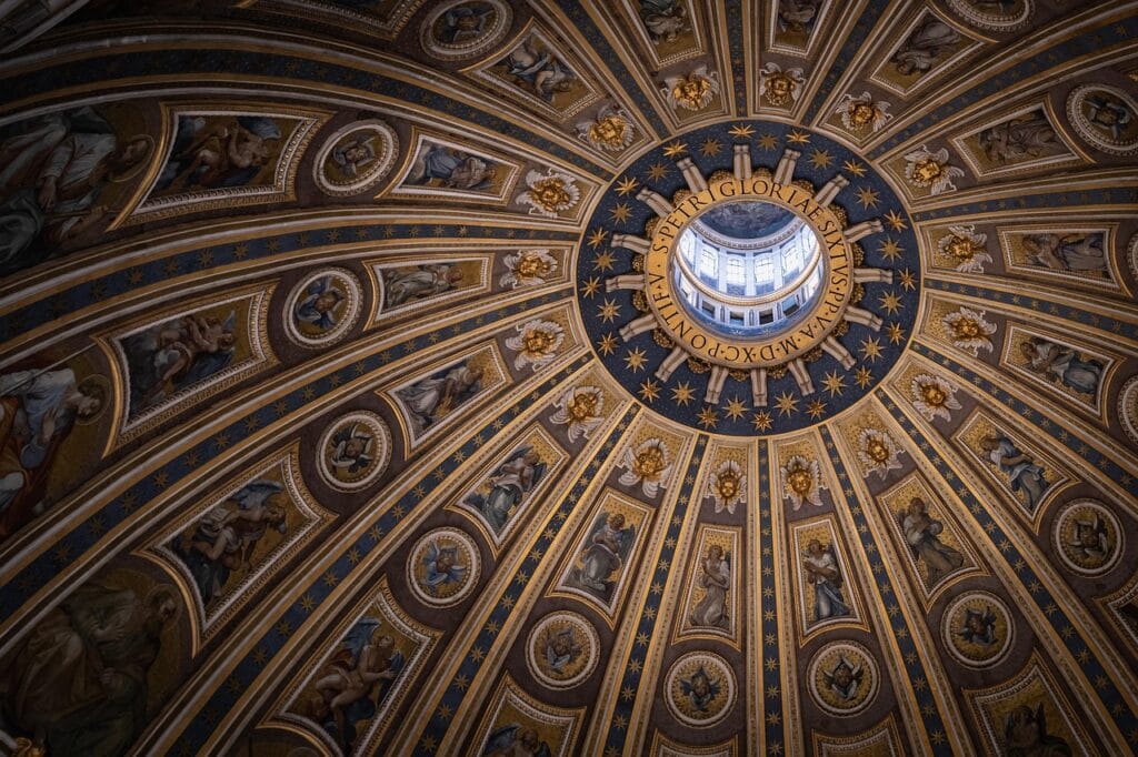 ancient domed ceiling